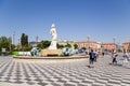 Nice, France. Fountain The Sun Royalty Free Stock Photo