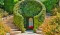 Nice, France- June 17, 2014: landscape garden Villa Ephrussi de Rothschild