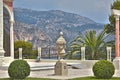 Nice, France- June 17, 2014: landscape garden Villa Ephrussi de Rothschild
