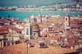 NICE, FRANCE - JUNE 04, 2019: View of Old Town in Nice. Cote d`Azur France. France Royalty Free Stock Photo