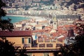 NICE, FRANCE - JUNE 04, 2019: View of Old Town in Nice. Cote d`Azur France. France Royalty Free Stock Photo