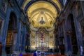 Altar of Eglise Saint Francois de Paule church of Francis of Pao Royalty Free Stock Photo