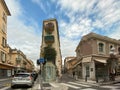 Typical French architecture from Cotedazur in central part of the city with