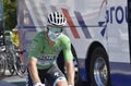 Nice, France-08/30/2020: Peter Sagan starts with the anticovid mask 19 at the start of the Tour de France stage