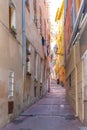 Nice in France, small street