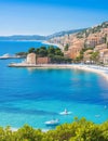 Illustration of Nice, French Riviera, France