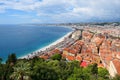 Nice, French Riviera Cote d`Azur in Provence, France Royalty Free Stock Photo