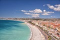 Nice, French Riviera Cote d`Azur in Provence, France Royalty Free Stock Photo