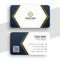 Nice golden business card design template