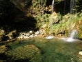 Waterfall Lisine in Serbia