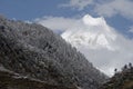 Nice Himalayan National Park Manaslu Nepal Royalty Free Stock Photo