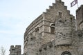 Nice historic building in Ghent Belgium