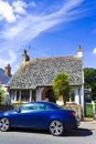 Cozy small houses of Hythe town Kent United Kingdom