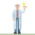 Nice illustration of inventor scientist