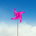 Illustration of pink pinwheels Royalty Free Stock Photo