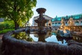 Nice image of the Der Zwinger museum complex built in Baroque style