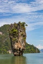 Nice islands of Phang Nga Bay near Phuket, Thailand Royalty Free Stock Photo