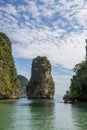 Nice islands of Phang Nga Bay near Phuket, Thailand Royalty Free Stock Photo