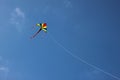 Nice kite on the sky Royalty Free Stock Photo