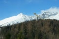 Nice ladscape in mountain High Tatra