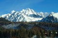 Nice ladscape in mountain High Tatra