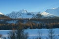 Nice ladscape in mountain High Tatra