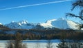 Nice ladscape in mountain High Tatra