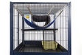 Nice large ferret cage equipped with hammock and toilette