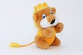 Nice lion toy of plush Royalty Free Stock Photo