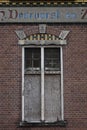 Facade of old Dutch building