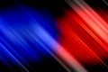 Abstract blurred colorful wallpaper with police lights on a background. Royalty Free Stock Photo