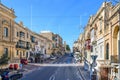 Street Triq ir-Repubblika, Victoria, Gozo, Malta, Europe