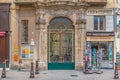 Nice mediterranean house facades Royalty Free Stock Photo