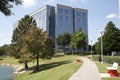 Nice modern office architecture in the city Royalty Free Stock Photo