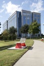 Nice modern office buildings in the city Royalty Free Stock Photo