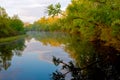 Nice morning on river