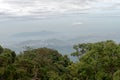 Nice mountain landscape sunset view from Ba Na Hill, Da Nang Vietnam Feb 2017 Royalty Free Stock Photo