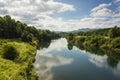 Nice nature and landscape photo of Kosinj and Lika river in Croatia Royalty Free Stock Photo
