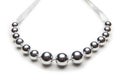 Nice necklace isolated on the white Royalty Free Stock Photo