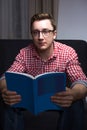 Nice nerdy bookworm