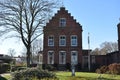 Old Dutch house in small village Royalty Free Stock Photo