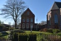 Old Dutch house in small village Royalty Free Stock Photo