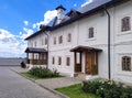 Nice old house in Kazan Kremlin, Russia Royalty Free Stock Photo