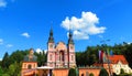 Beautiful old church in Lipka town , Poland