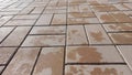 Nice Outdoor Floor mosaic background