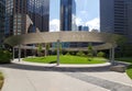 Modern Pacific plaza in downtown of city Dallas TX USA Royalty Free Stock Photo
