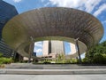 Pacific plaza in downtown of city Dallas TX USA Royalty Free Stock Photo