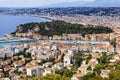 Nice panorama seen from Mt Boron Royalty Free Stock Photo