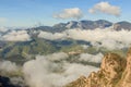 Nice panorama from the top of the Sobrepuny Royalty Free Stock Photo