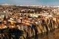 Nice panoramic view of Tbilisi from Narikala Fortress , Tbilisi , Georgia Royalty Free Stock Photo